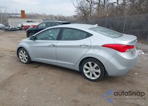 2012 Hyundai Elantra Limited из США, поврежденный, VIN 5NPDH4AE2CH120661